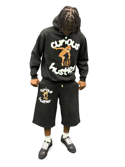 Curious Hustler Boxy Hoodie
