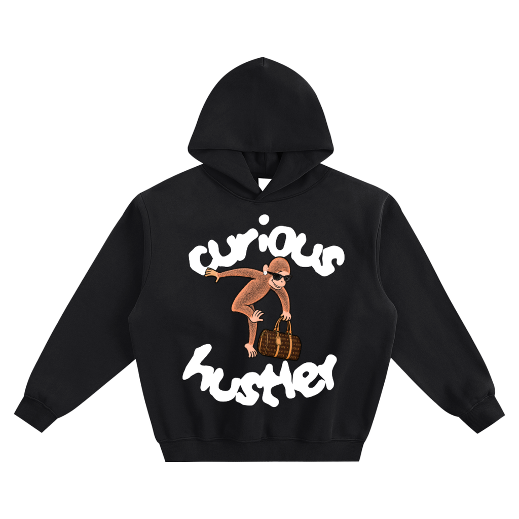 Curious Hustler Boxy Hoodie