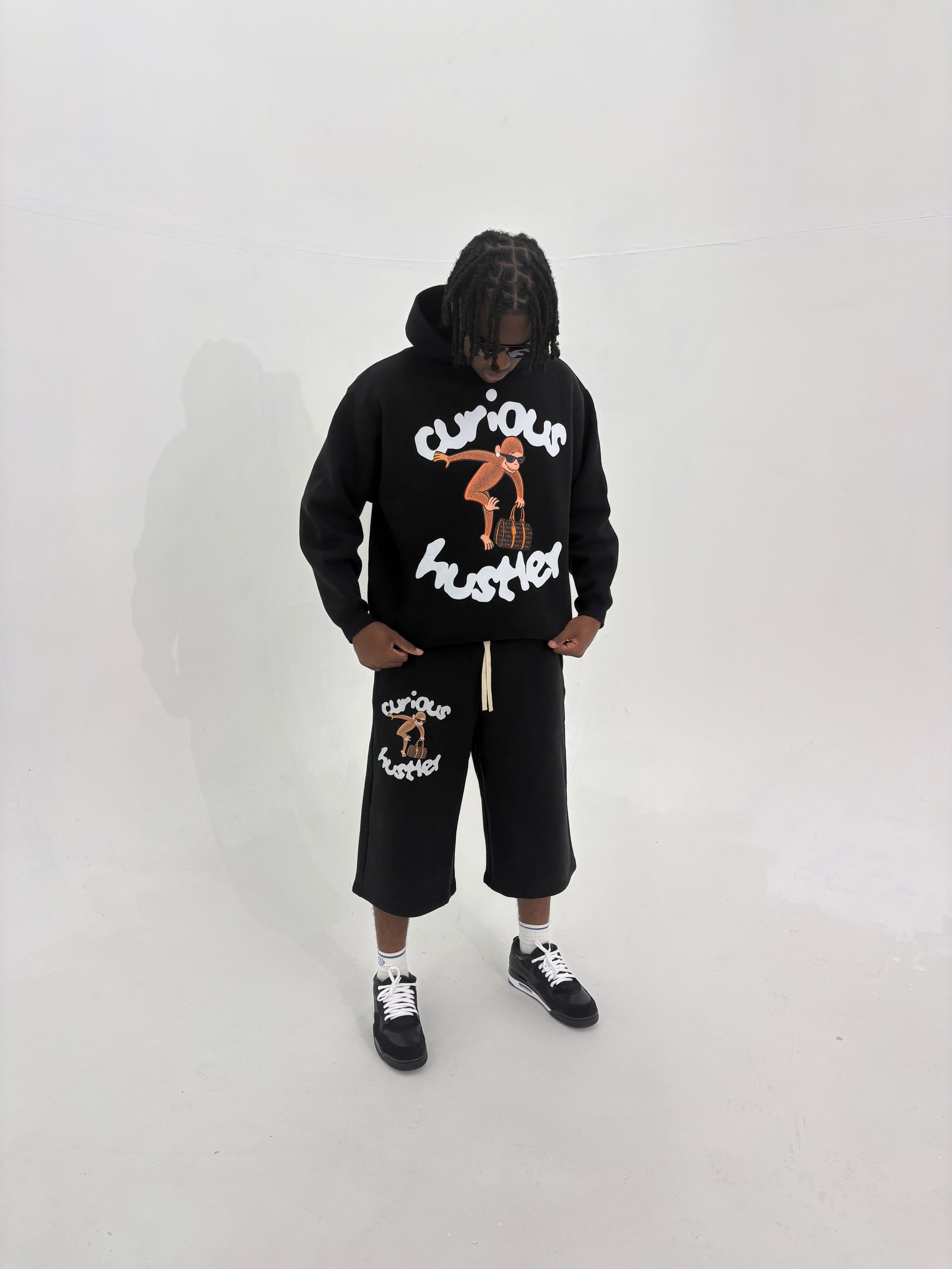 Curious Hustler Boxy Hoodie