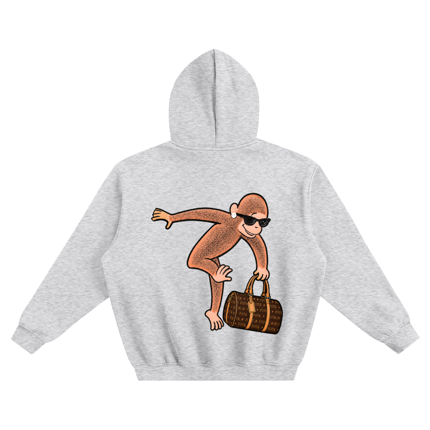 Curious Hustler Boxy Hoodie