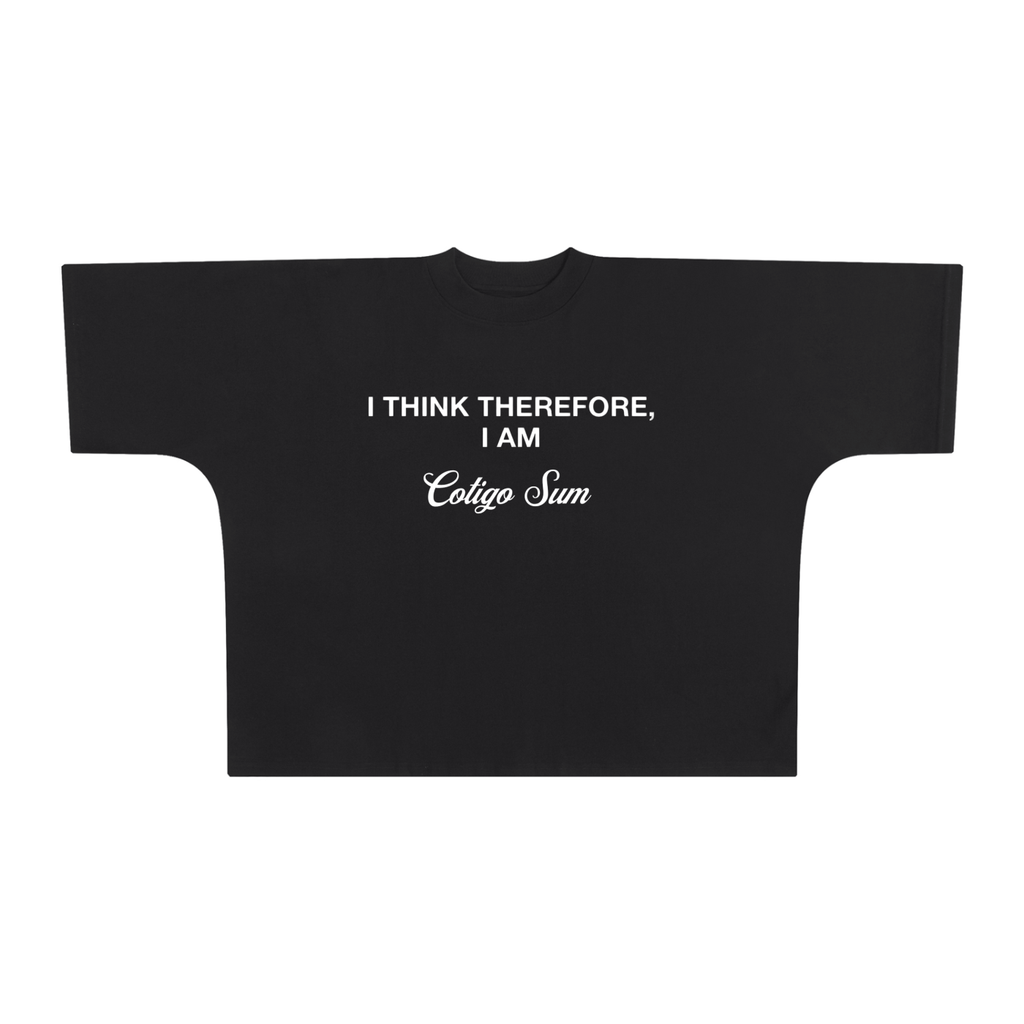 I think therefore, I am Boxy T-Shirt