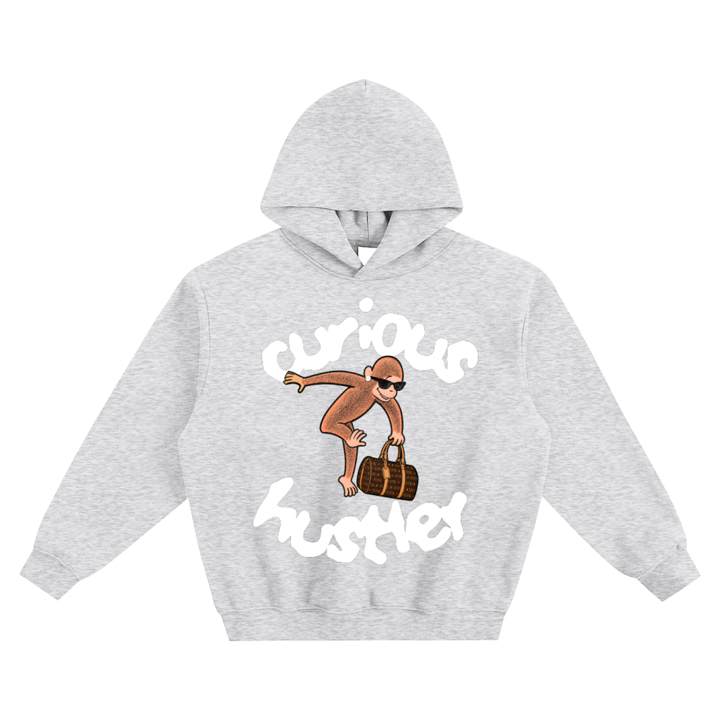 Curious Hustler Boxy Hoodie