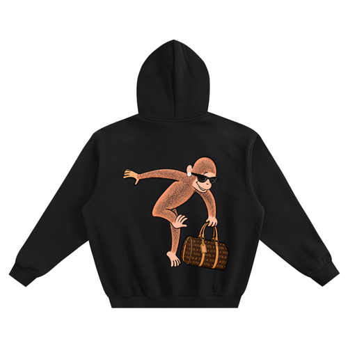 Curious Hustler Boxy Hoodie