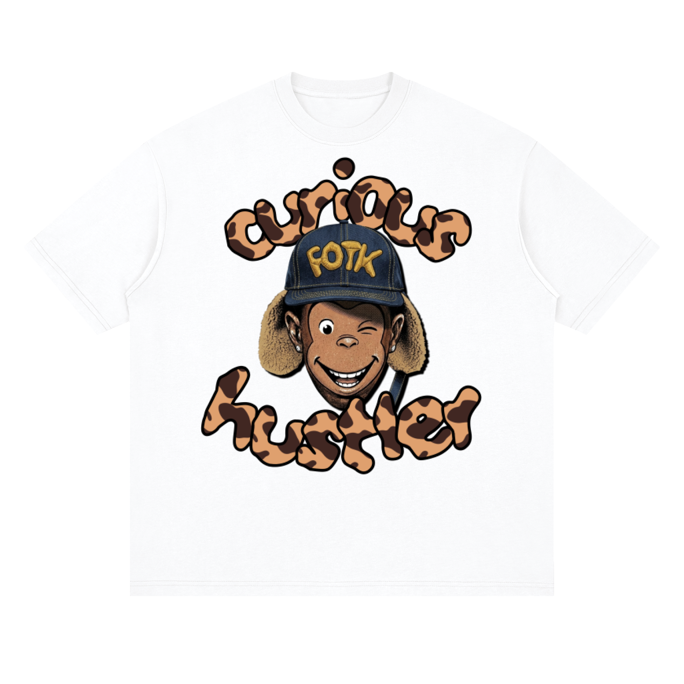 Curious Hustler Camo T-Shirt!