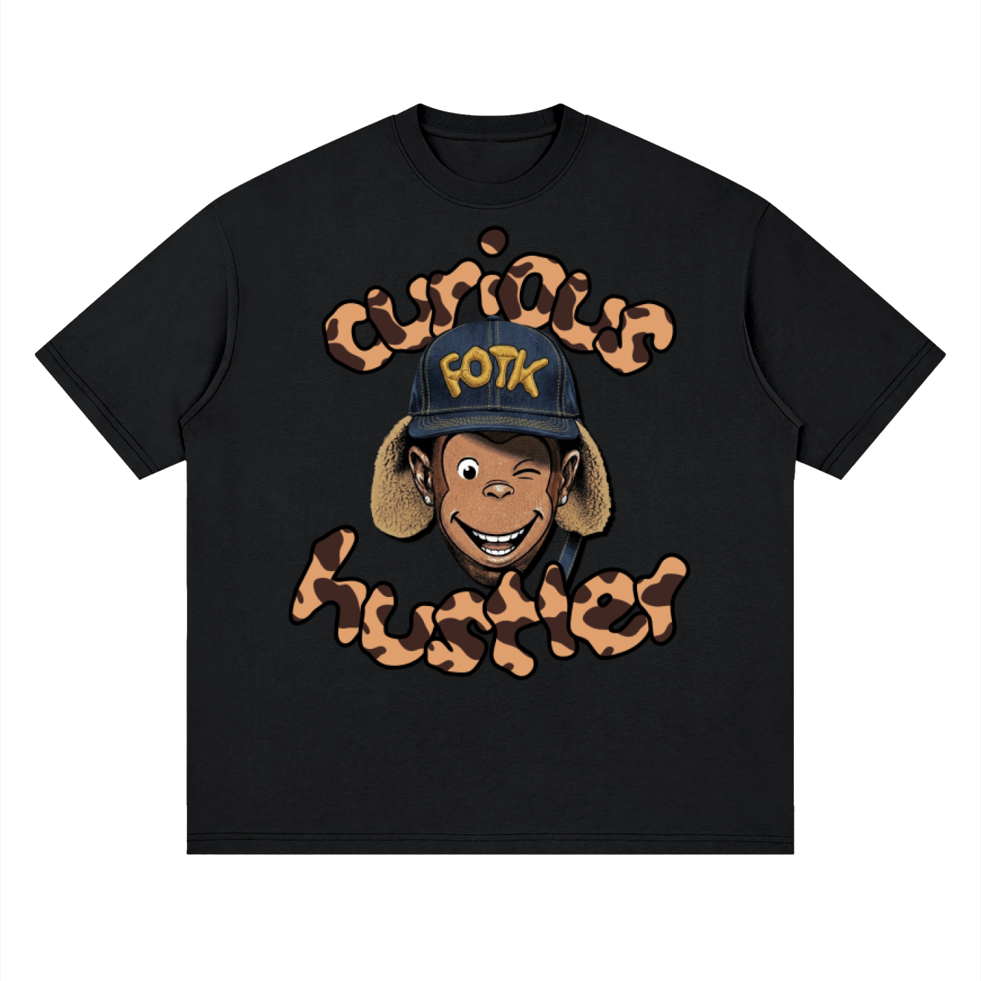 Curious Hustler Camo T-Shirt!