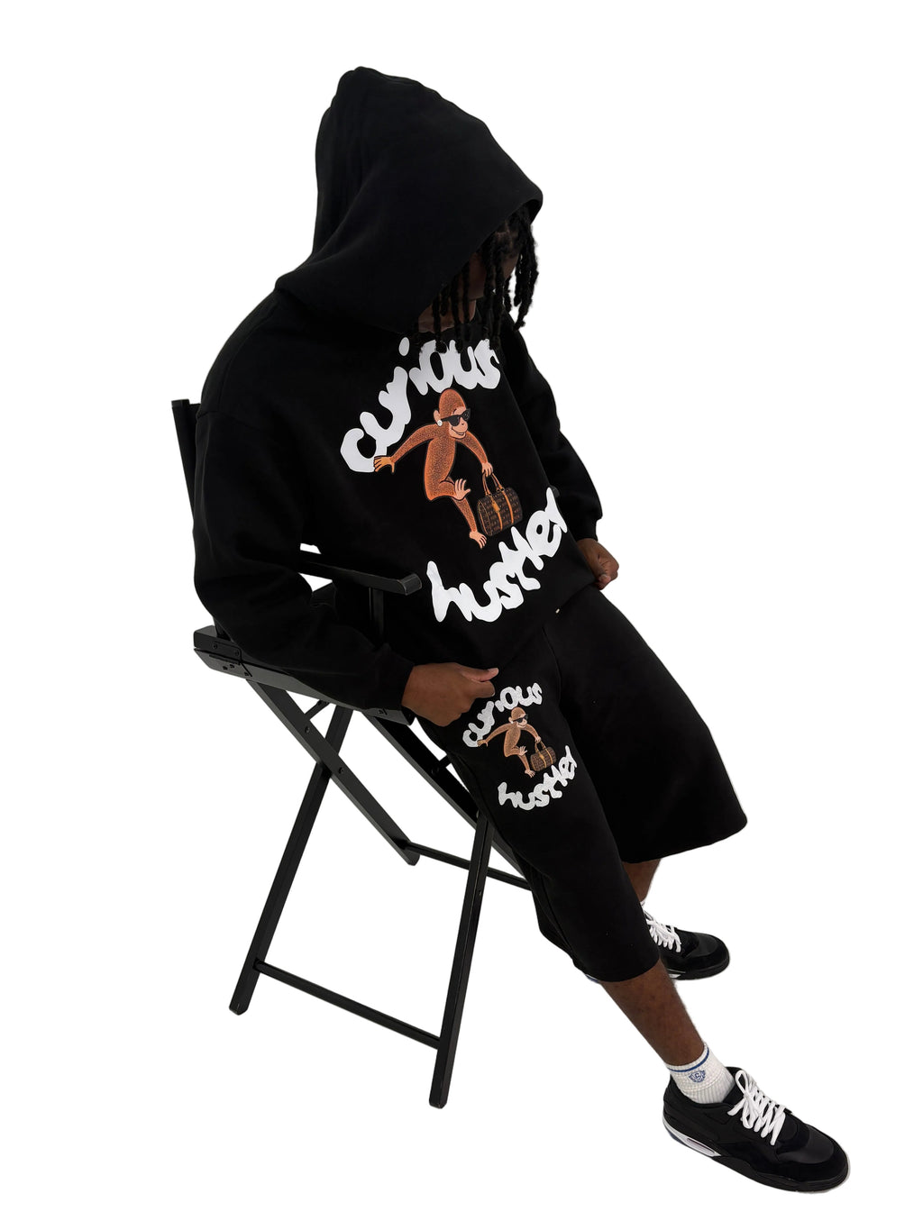 Curious Hustler Boxy Hoodie