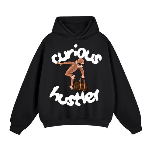 Curious Hustler Boxy Hoodie