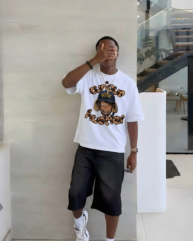 Curious Hustler Camo T-Shirt!