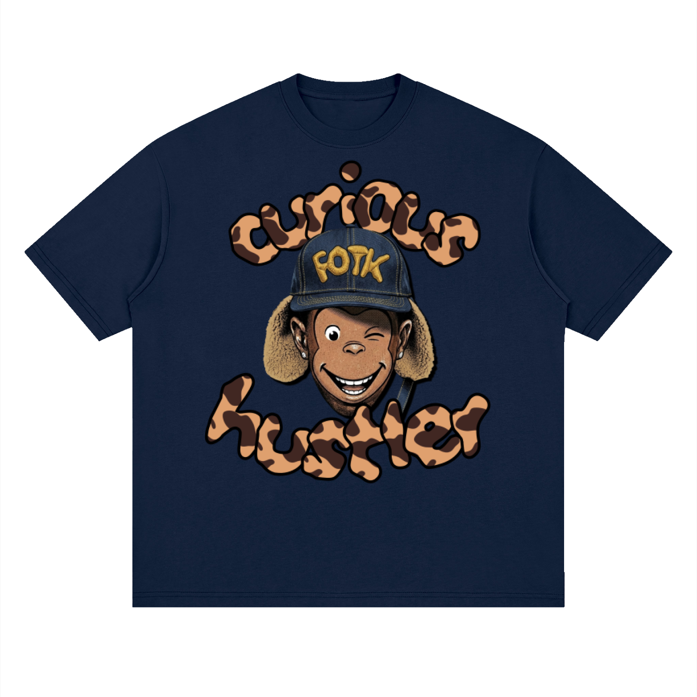 Curious Hustler Camo T-Shirt!