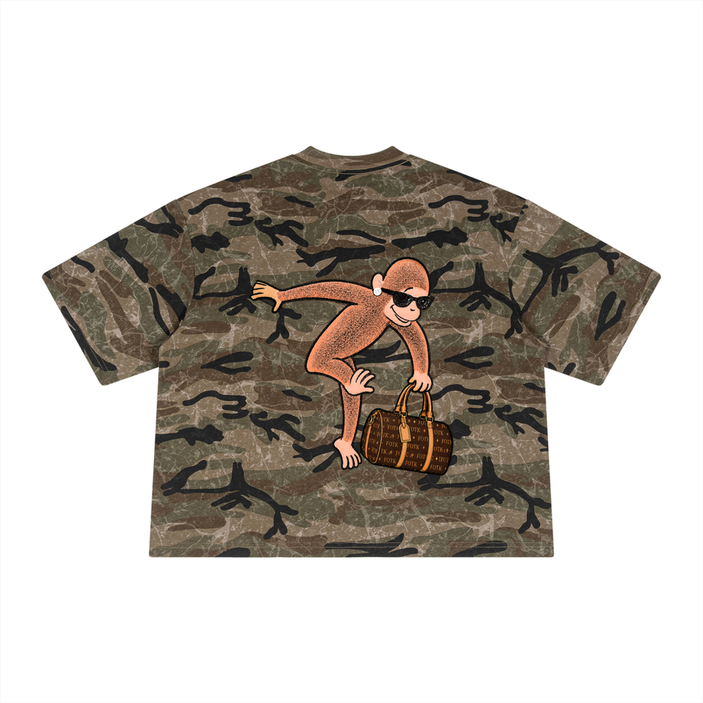 Curious Hustler Camo T-Shirt